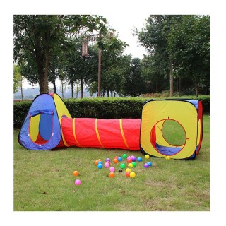 Σετ 2 Pop Up Παιδικές Σκηνές με Τούνελ Bakaji 8054143007916 Σετ 2 Pop Up Παιδικές Σκηνές με Τούνελ Bakaji 8054143007916
