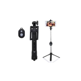 Selfie Stick με Bluetooth και Τηλεχειριστήριο SPM Monopod-Black Selfie Stick με Bluetooth και Τηλεχειριστήριο SPM Monopod-Black