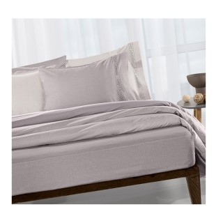 Σεντόνι Διπλό 200 x 265 cm 100% Βαμβάκι Περκάλι Color Plus Melanze ... Σεντόνι Διπλό 200 x 265 cm 100% Βαμβάκι Περκάλι Color Plus Melanze ...