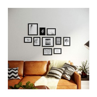 Σετ 10 Ξύλινες Κορνίζες σε Διαφορετικές Διαστάσεις Χρώματος Μαύρο S... Σετ 10 Ξύλινες Κορνίζες σε Διαφορετικές Διαστάσεις Χρώματος Μαύρο S...