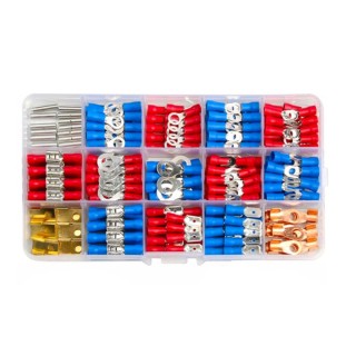 Σετ Ακροδέκτες Καλωδίων με Μόνωση σε Κασετίνα 300 τμχ Kraft&Dele KD... Σετ Ακροδέκτες Καλωδίων με Μόνωση σε Κασετίνα 300 τμχ Kraft&Dele KD...