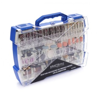 Σετ Αξεσουάρ για Mini Λειαντήρα σε Κασετίνα 239 τμχ Kraft&Dele KD-1...