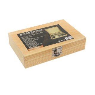 Σετ Αξεσουάρ για Mini Λειαντήρα σε Ξύλινη Θήκη 100 τμχ Kraft&Dele K... Σετ Αξεσουάρ για Mini Λειαντήρα σε Ξύλινη Θήκη 100 τμχ Kraft&Dele K...