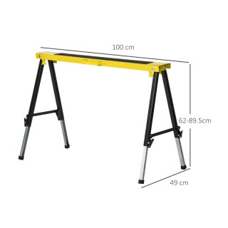 Σετ Αναδιπλούμενα Καβαλέτα Εργασίας 2 τμχ DURHAND B40-026 Σετ Αναδιπλούμενα Καβαλέτα Εργασίας 2 τμχ DURHAND B40-026