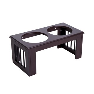 Σετ Ανοξείδωτα Μπολ Γεύματος με Ξύλινη Βάση για Κατοικίδια Χρώματος... Σετ Ανοξείδωτα Μπολ Γεύματος με Ξύλινη Βάση για Κατοικίδια Χρώματος...