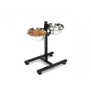 Σετ Ανοξείδωτα Μπολ Γεύματος με Βάση για Κατοικίδια Inkazen 10110142 Σετ Ανοξείδωτα Μπολ Γεύματος με Βάση για Κατοικίδια Inkazen 10110142