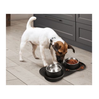 Σετ Ανοξείδωτα Μπολ Γεύματος με Βάση Σιλικόνης για Κατοικίδια Inkaz... Σετ Ανοξείδωτα Μπολ Γεύματος με Βάση Σιλικόνης για Κατοικίδια Inkaz...