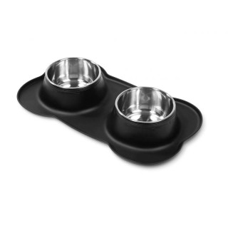 Σετ Ανοξείδωτα Μπολ Γεύματος με Βάση Σιλικόνης για Κατοικίδια Inkaz... Σετ Ανοξείδωτα Μπολ Γεύματος με Βάση Σιλικόνης για Κατοικίδια Inkaz...