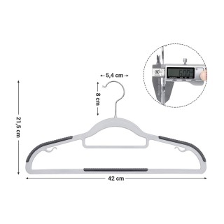 Σετ Αντιολισθητικές Κρεμάστρες Ρούχων 30 τμχ Songmics CRP20G30