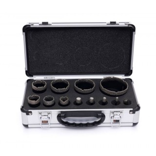 Σετ Διαμαντοτρύπανα Ξηρού Τρυπήματος 12 τμχ σε Βαλιτσάκι Kraft&Dele... Σετ Διαμαντοτρύπανα Ξηρού Τρυπήματος 12 τμχ σε Βαλιτσάκι Kraft&Dele...