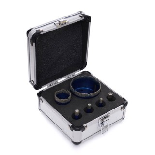 Σετ Διαμαντοτρύπανα Ξηρού Τρυπήματος 6 τμχ σε Βαλιτσάκι TAGRED TA4085 Σετ Διαμαντοτρύπανα Ξηρού Τρυπήματος 6 τμχ σε Βαλιτσάκι TAGRED TA4085