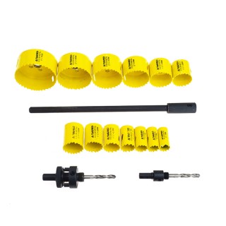 Σετ Διμεταλλικά Ποτηροτρύπανα 17 τμχ σε Βαλιτσάκι TAGRED TA1108