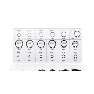 Σετ Εξωτερικές Ασφάλειες Άξονα 300 τμχ Kraft&Dele KD-10510 Σετ Εξωτερικές Ασφάλειες Άξονα 300 τμχ Kraft&Dele KD-10510