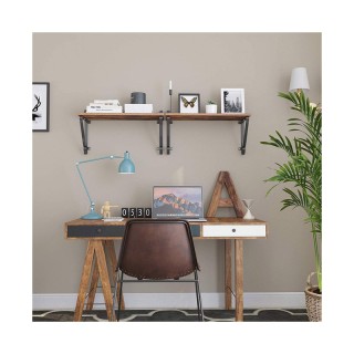 Σετ Επιτοίχια Μεταλλικά Ράφια 60 x 33 x 20 cm 2 τμχ VASAGLE LCR01BX Σετ Επιτοίχια Μεταλλικά Ράφια 60 x 33 x 20 cm 2 τμχ VASAGLE LCR01BX