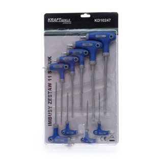 Σετ Εξάγωνα Torx Ταφ 9 τμχ Kraft&Dele KD-10247 Σετ Εξάγωνα Torx Ταφ 9 τμχ Kraft&Dele KD-10247