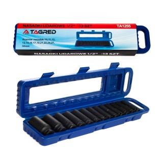 Σετ Εξαγωνικά Καρυδάκια 1/2 10 - 32 mm 13 τμχ TAGRED TA1255