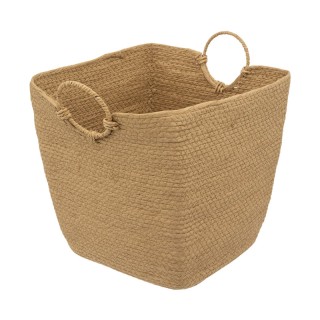 Σετ Ψάθινα Καλάθια Αποθήκευσης 34 x 34 x 34 cm 3 τμχ 5Five Simply S...