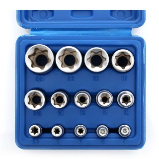 Σετ Καρυδάκια Torx 14 τμχ Kraft&Dele KD-10335 Σετ Καρυδάκια Torx 14 τμχ Kraft&Dele KD-10335