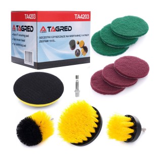 Σετ Καθαριστικές Βούρτσες για Τρυπάνι 10 τμχ TAGRED TA4203 Σετ Καθαριστικές Βούρτσες για Τρυπάνι 10 τμχ TAGRED TA4203