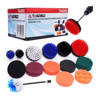 Σετ Καθαριστικές Βούρτσες για Τρυπάνι 23 τμχ TAGRED TA4202 Σετ Καθαριστικές Βούρτσες για Τρυπάνι 23 τμχ TAGRED TA4202