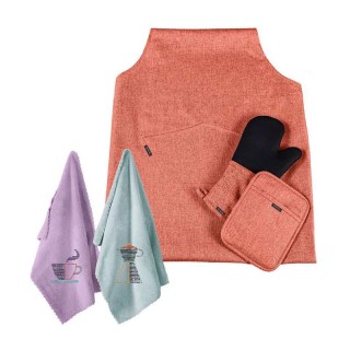 Σετ Κουζίνας με Ποδιά Πιάστρα και Ποτηρόπανα Cook 5 τμχ Orange Guy ... Σετ Κουζίνας με Ποδιά Πιάστρα και Ποτηρόπανα Cook 5 τμχ Orange Guy ...