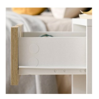 Σετ Ξύλινα Κομοδίνα με 1 Συρτάρι και 1 Ράφι 50 x 39 x 51 cm 2 τμχ H... Σετ Ξύλινα Κομοδίνα με 1 Συρτάρι και 1 Ράφι 50 x 39 x 51 cm 2 τμχ H...