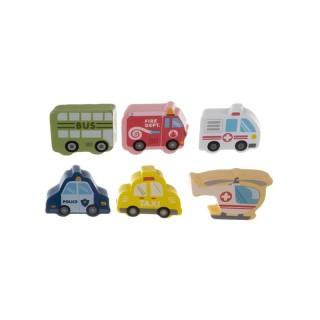 Σετ Ξύλινα Τουβλάκια City 100 τμχ Kruzzel 19159 Σετ Ξύλινα Τουβλάκια City 100 τμχ Kruzzel 19159