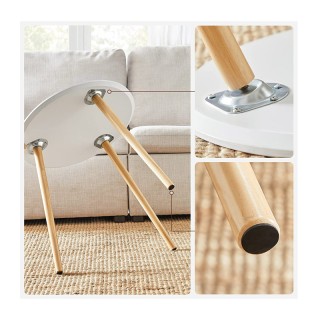 Σετ Ξύλινα Βοηθητικά Τραπέζια Nesting 45 x 50 cm 2 τμχ VASAGLE LET07WN Σετ Ξύλινα Βοηθητικά Τραπέζια Nesting 45 x 50 cm 2 τμχ VASAGLE LET07WN