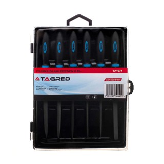 Σετ Λίμες 6 τμχ σε Θήκη TAGRED TA1074 Σετ Λίμες 6 τμχ σε Θήκη TAGRED TA1074