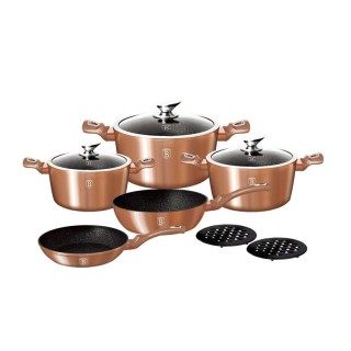 Σετ Μαγειρικών Σκευών Berlinger Haus 10 τμχ Copper Metallic Line BH...
