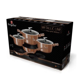 Σετ Μαγειρικών Σκευών Berlinger Haus 10 τμχ Copper Metallic Line BH...