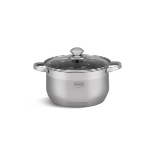 Σετ Μαγειρικών Σκευών από Ανοξείδωτο Ατσάλι με Γυάλινα Καπάκια 10 τ... Σετ Μαγειρικών Σκευών από Ανοξείδωτο Ατσάλι με Γυάλινα Καπάκια 10 τ...