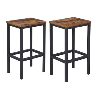 Σετ Μεταλλικά Σκαμπό Bar 40 x 30 x 65 cm 2 τμχ VASAGLE LBC65X Σετ Μεταλλικά Σκαμπό Bar 40 x 30 x 65 cm 2 τμχ VASAGLE LBC65X