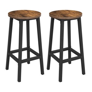 Σετ Μεταλλικά Σκαμπό Bar 32 x 32 x 65 cm 2 τμχ VASAGLE LBC32X Σετ Μεταλλικά Σκαμπό Bar 32 x 32 x 65 cm 2 τμχ VASAGLE LBC32X