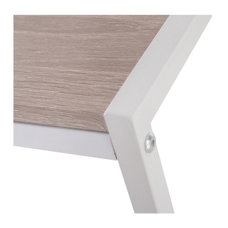 Σετ Μεταλλικό Ορθογώνιο Τραπέζι 105 x 65 x 82 cm με 4 Καρέκλες HOMC...