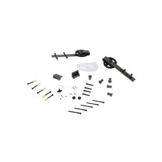 Σετ Μηχανισμού για Συρόμενες Ξύλινες Πόρτες 1.83 m HOMCOM B81-003 Σετ Μηχανισμού για Συρόμενες Ξύλινες Πόρτες 1.83 m HOMCOM B81-003