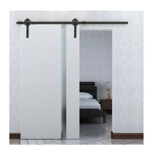 Σετ Μηχανισμού για Συρόμενες Ξύλινες Πόρτες 2 m HOMCOM B81-021