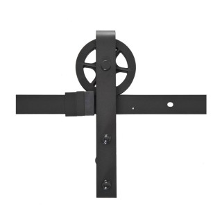 Σετ Μηχανισμού για Συρόμενες Ξύλινες Πόρτες 2 m HOMCOM B81-021 Σετ Μηχανισμού για Συρόμενες Ξύλινες Πόρτες 2 m HOMCOM B81-021