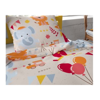 Σετ Μονή Παιδική Βαμβακερή Παπλωματοθήκη με Μαξιλαροθήκη 140 x 200 ... Σετ Μονή Παιδική Βαμβακερή Παπλωματοθήκη με Μαξιλαροθήκη 140 x 200 ...