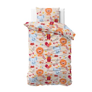 Σετ Μονή Παιδική Βαμβακερή Παπλωματοθήκη με Μαξιλαροθήκη 140 x 200 ... Σετ Μονή Παιδική Βαμβακερή Παπλωματοθήκη με Μαξιλαροθήκη 140 x 200 ...