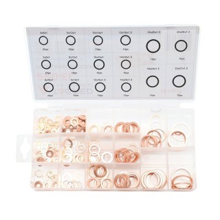 Σετ Ροδέλες Χαλκού 220 τμχ TAGRED TA1400 Σετ Ροδέλες Χαλκού 220 τμχ TAGRED TA1400