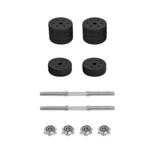 Σετ Ρυθμιζόμενοι Αλτήρες 30 Kg 2 τμχ HOMCOM A91-139 Σετ Ρυθμιζόμενοι Αλτήρες 30 Kg 2 τμχ HOMCOM A91-139