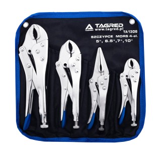 Σετ Σφιγκτήρες - Σκύλες 4 τμχ TAGRED TA1306 Σετ Σφιγκτήρες - Σκύλες 4 τμχ TAGRED TA1306