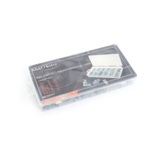 Σετ Σύνδεσμοι Γρασαρίσματος σε Πλαστική Κασετίνα 110 τμχ Kraft&Dele... Σετ Σύνδεσμοι Γρασαρίσματος σε Πλαστική Κασετίνα 110 τμχ Kraft&Dele...