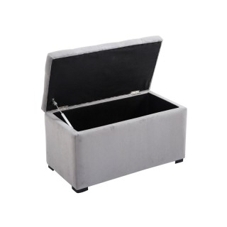 Σετ Σκαμπό με Αποθηκευτικό Χώρο και 2 Σκαμπό Πουφ HOMCOM 833-160GY Σετ Σκαμπό με Αποθηκευτικό Χώρο και 2 Σκαμπό Πουφ HOMCOM 833-160GY