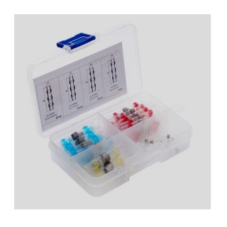 Σετ Θερμοσυστελλόμενα Μονωτικά Καλωδίων με Κασσίτερο σε Κασετίνα 50...