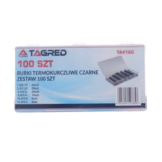 Σετ Θερμοσυστελλόμενα Μονωτικά Καλωδίων σε Κασετίνα 100 τμχ TAGRED ... Σετ Θερμοσυστελλόμενα Μονωτικά Καλωδίων σε Κασετίνα 100 τμχ TAGRED ...