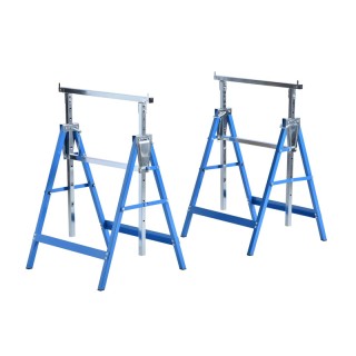 Σετ Τηλεσκοπικά Καβαλέτα Εργασίας 2 τμχ Χρώματος Μπλε HOMCOM B40-015BU Σετ Τηλεσκοπικά Καβαλέτα Εργασίας 2 τμχ Χρώματος Μπλε HOMCOM B40-015BU