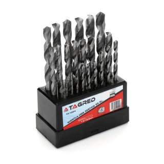 Σετ Τρυπάνια Μετάλλου HSS 1-13 mm 25 τμχ TAGRED TA1024 Σετ Τρυπάνια Μετάλλου HSS 1-13 mm 25 τμχ TAGRED TA1024
