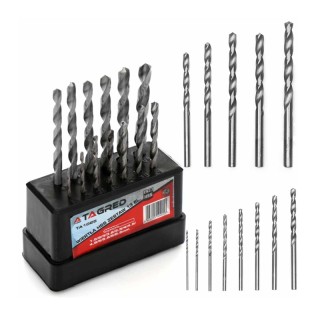 Σετ Τρυπάνια Μετάλλου HSS 1.5 - 6.5 mm 13 τμχ TAGRED TA1025
